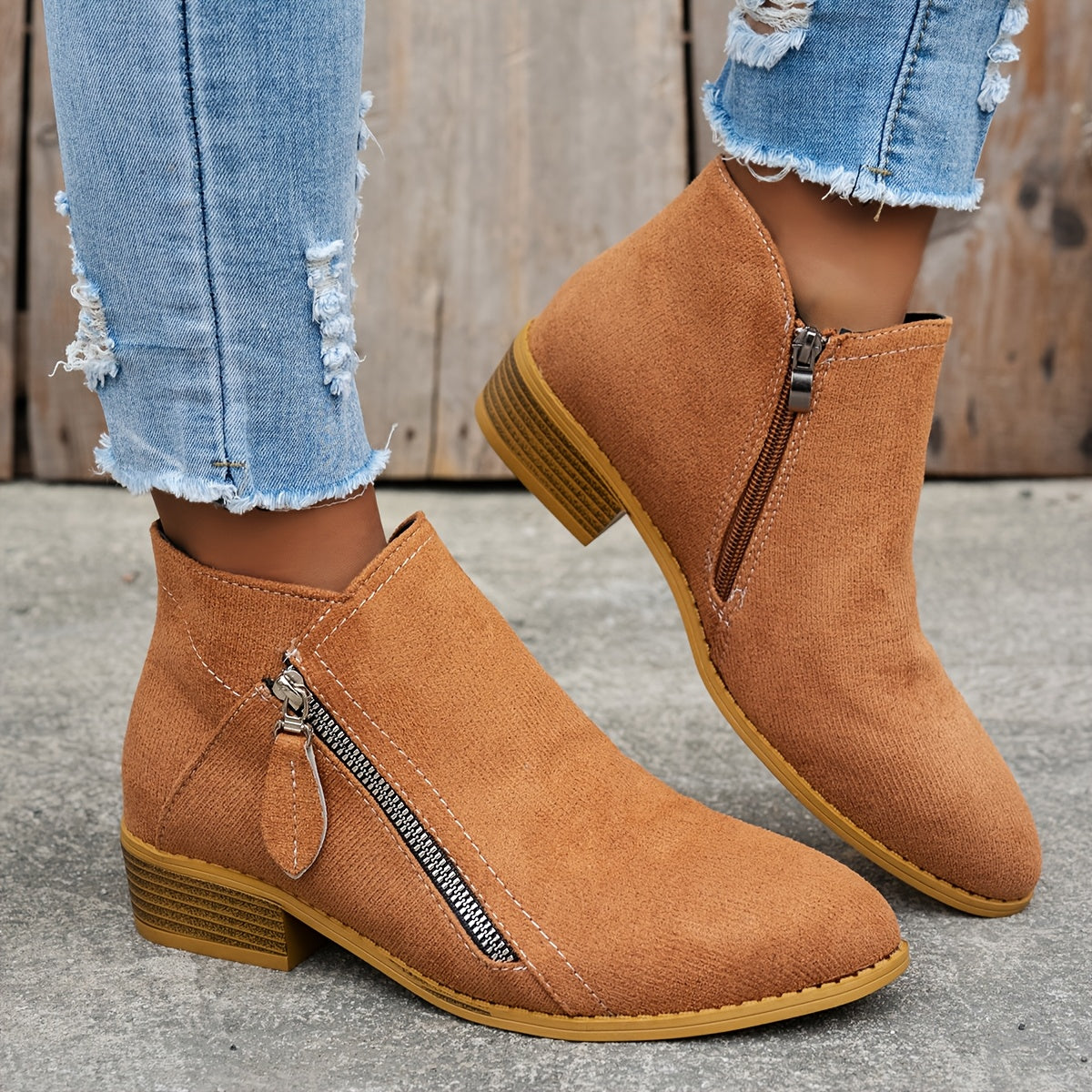 Elmont | Women's Orthopedic Leather Ankle Boots