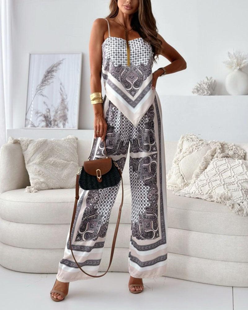 M&H | Lace-Up Vest & Pants Set
