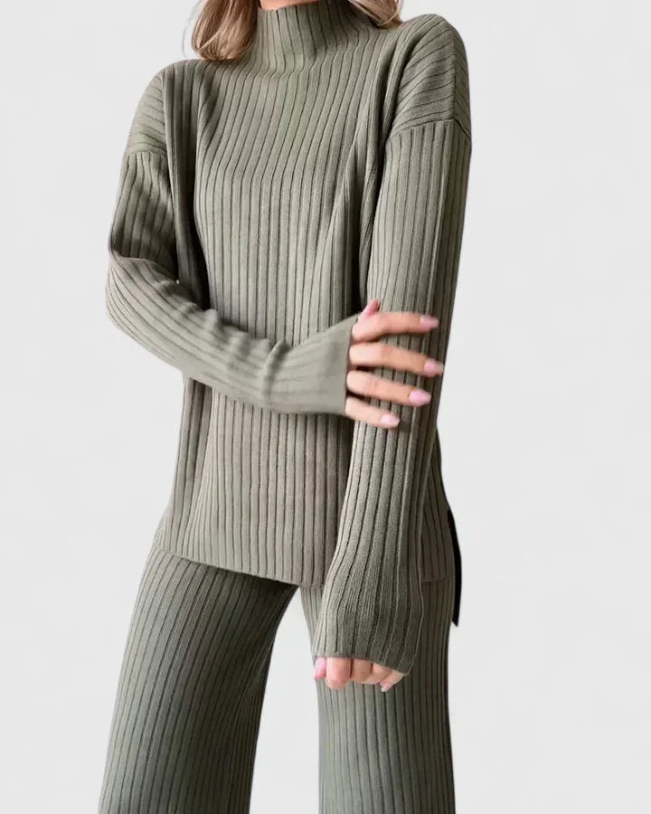 M&H | Two-Piece Set with Slit Detail