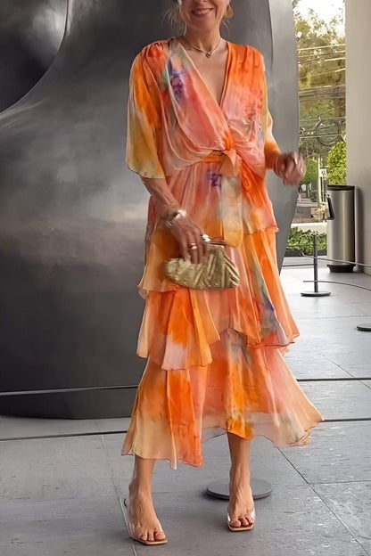 M&H | Tiered Maxi Dress