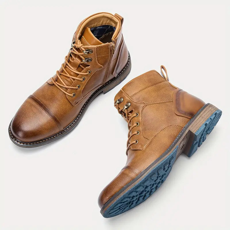 Elmont | PU Leather Boots
