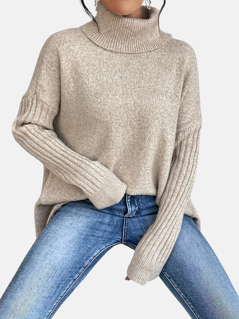 Elmont | Oversized Turtleneck Sweater