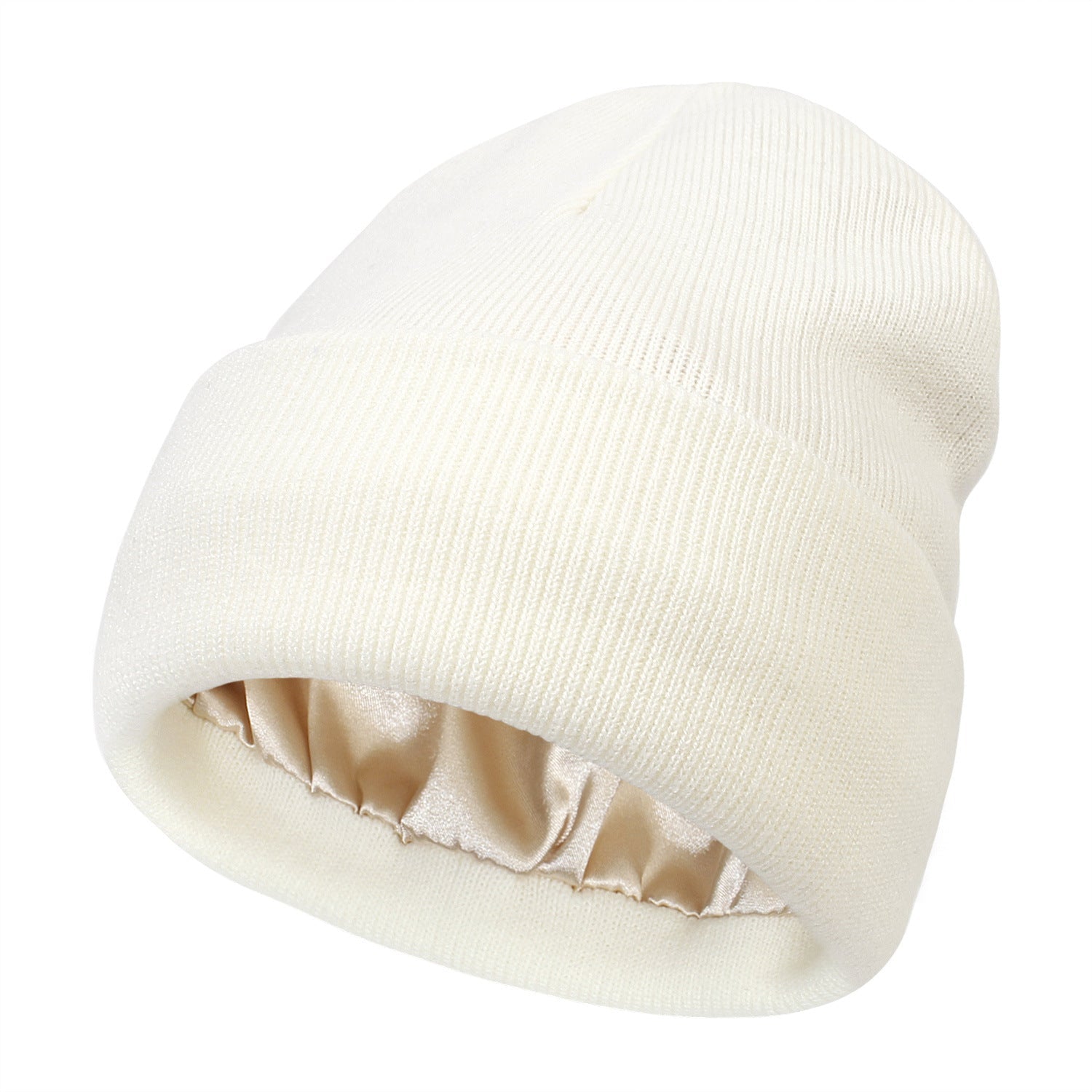 Elmont | Satin-Lined Knit Beanie
