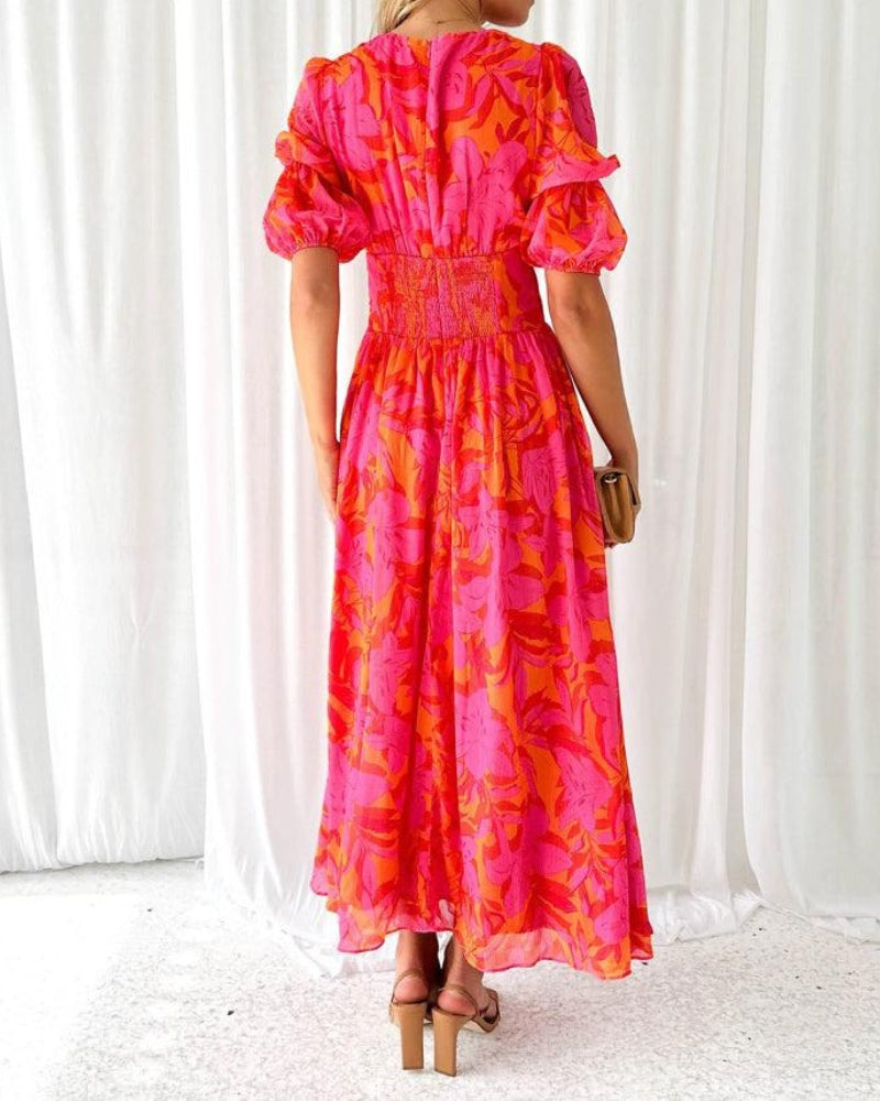 M&H | V-Neck Maxi Dress