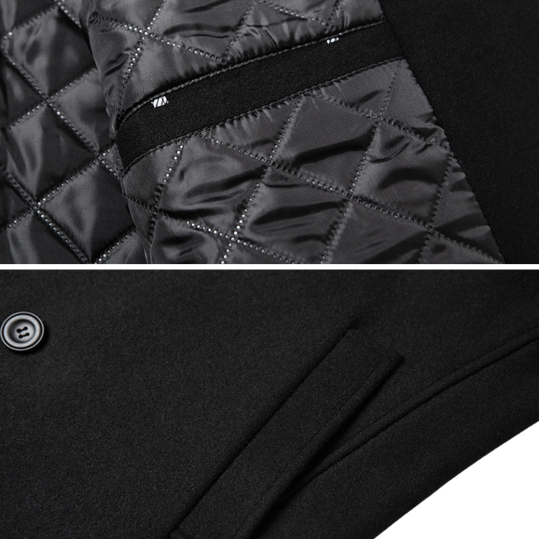 Elmont | Double-Breasted Wool Coat