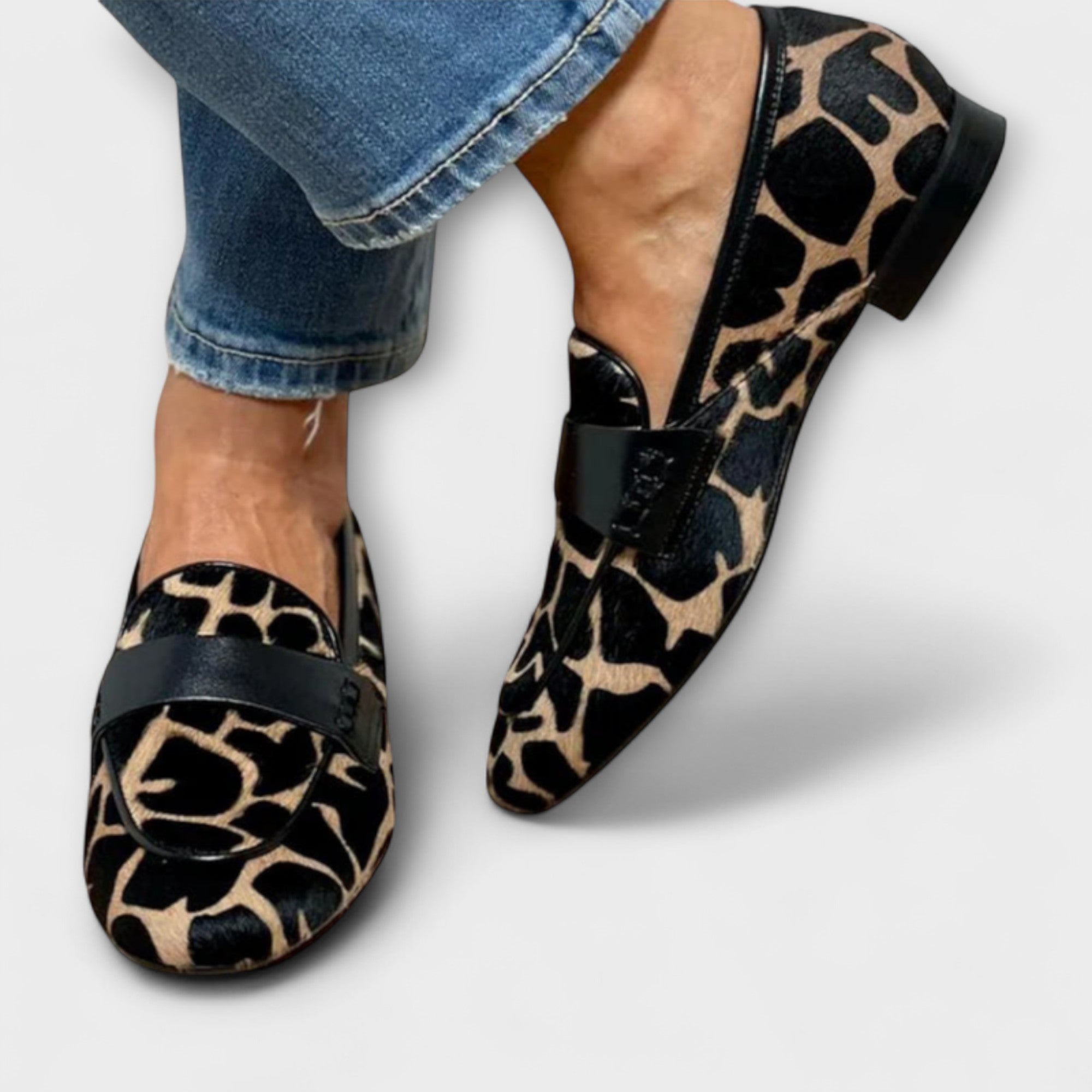 Elmont | Leopard-Print Slippers