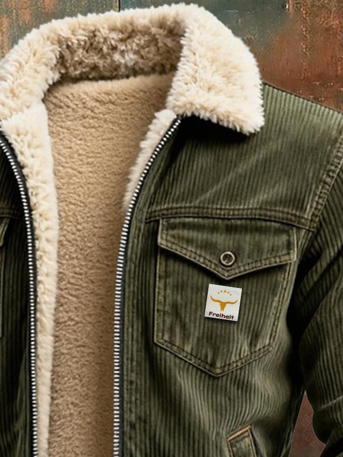 Elmont | Men's Vintage Patchwork Utility Jacket
