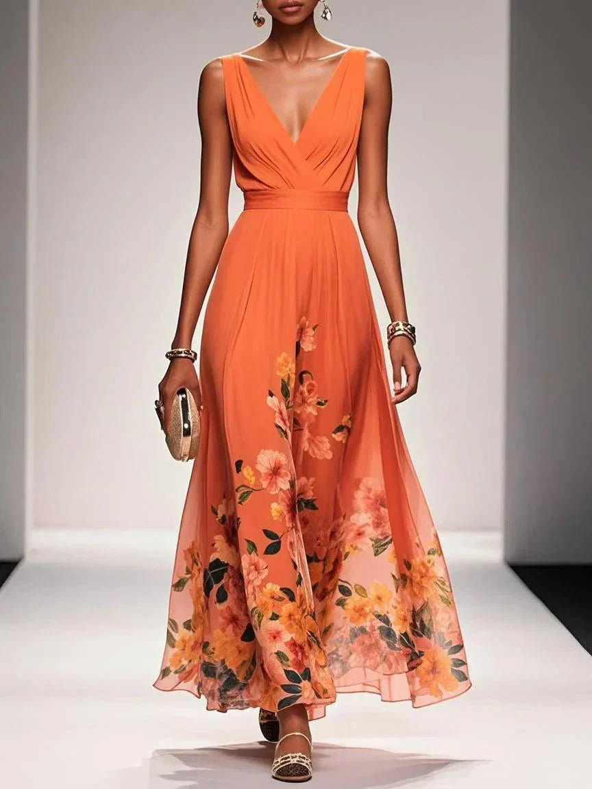 M&H | Chiffon Maxi Dress