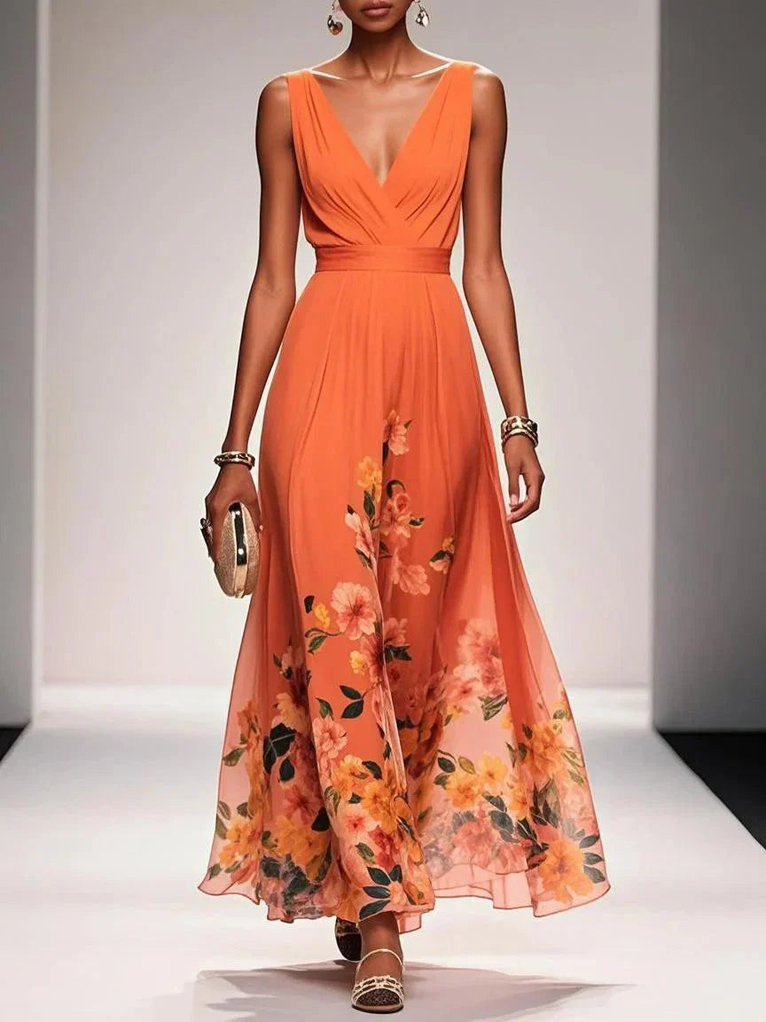 M&H | Chiffon Maxi Dress