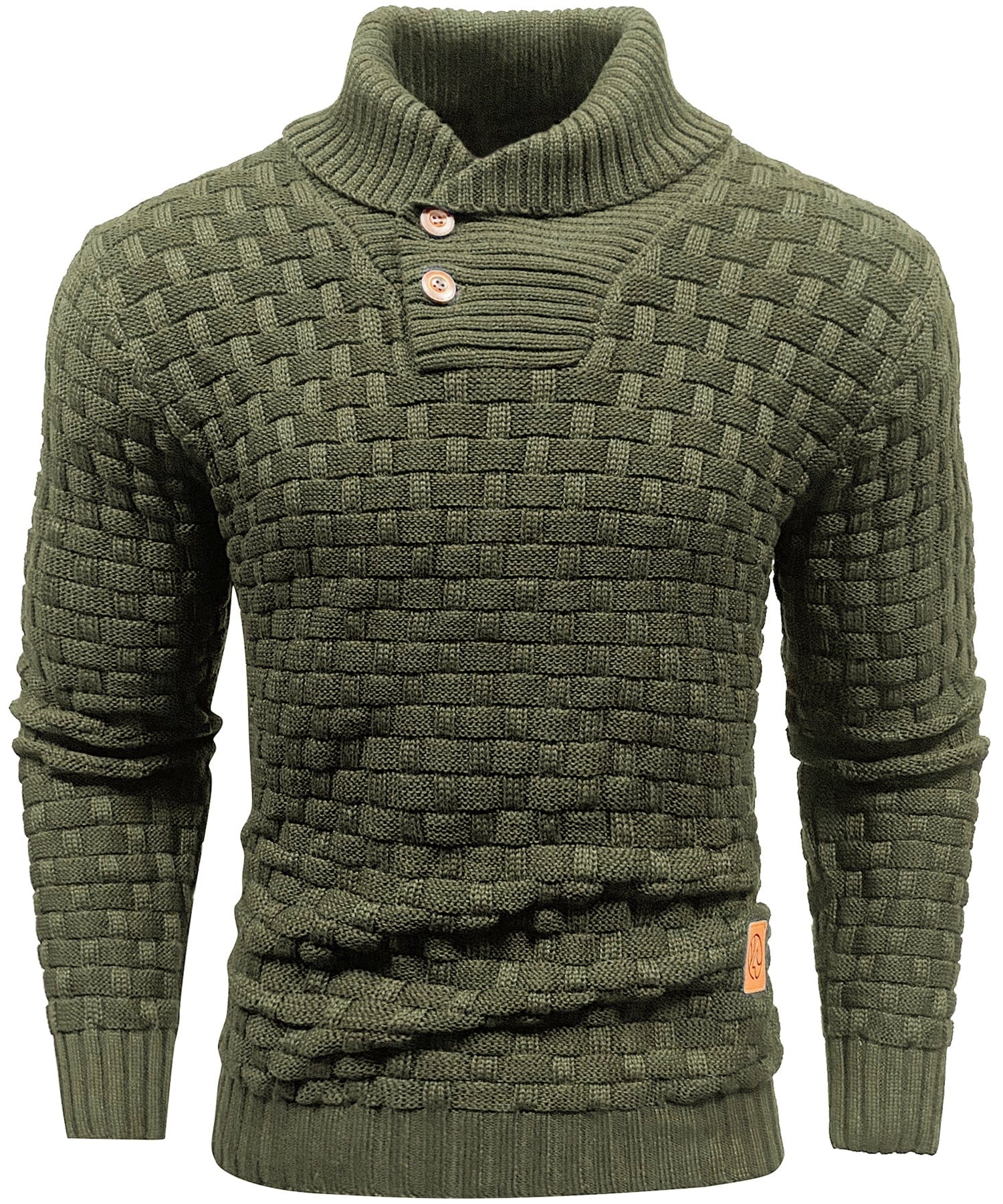 Elmont | Ribbed Button-Collar Sweater