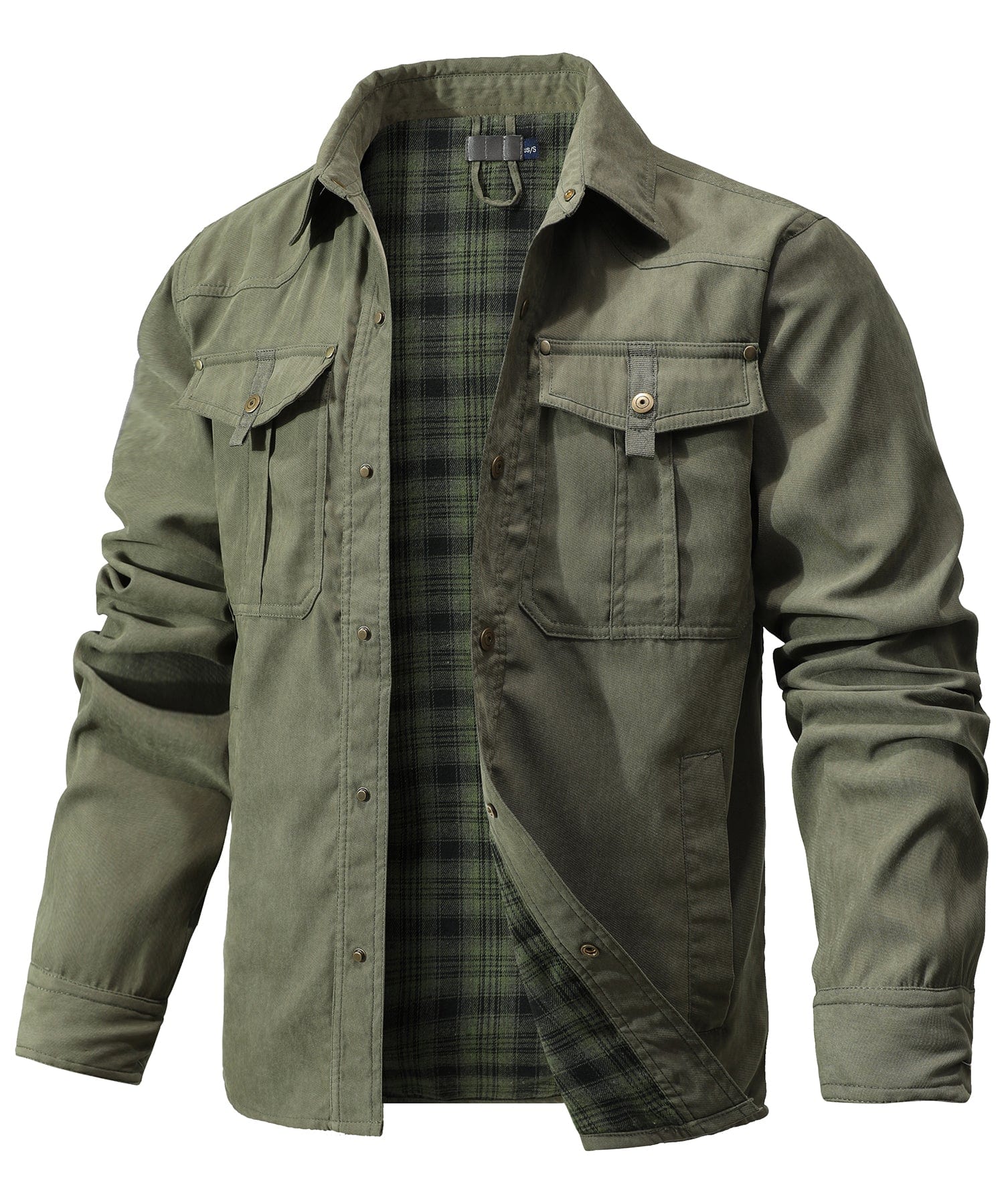 Elmont | Flannel-Lined Utility Jacket