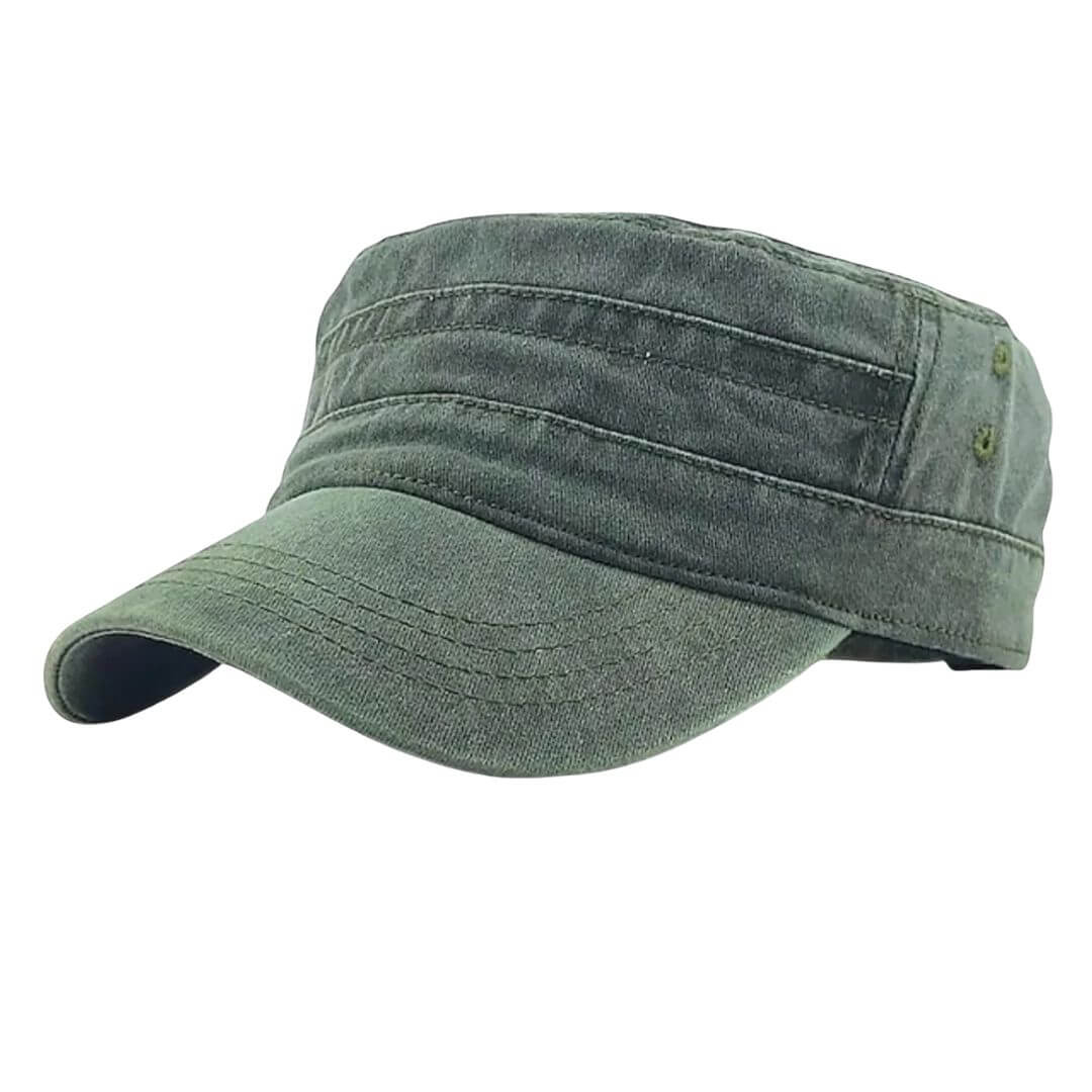 Elmont | Washed Cotton Cadet Cap