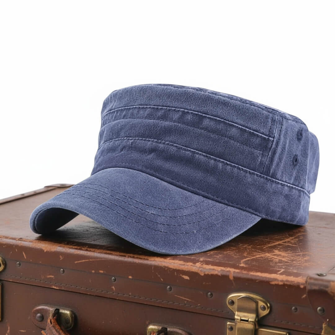 Elmont | Washed Cotton Cadet Cap