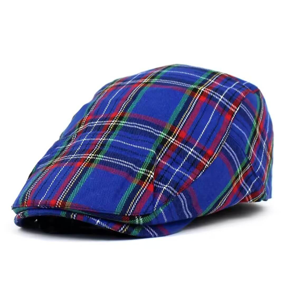 Elmont | Tartan Cotton Ivy Cap