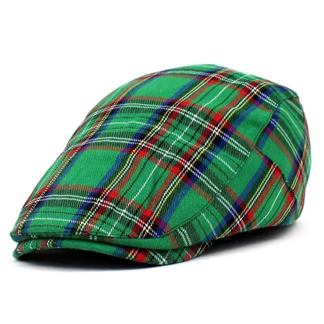 Elmont | Tartan Cotton Ivy Cap