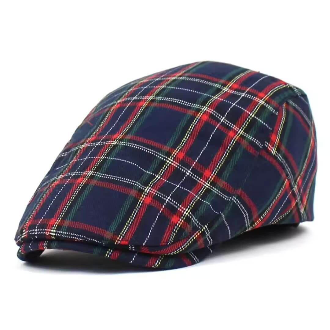 Elmont | Tartan Cotton Ivy Cap