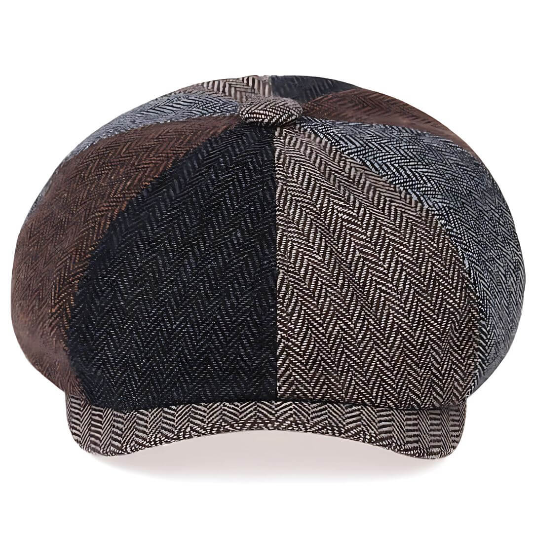 Elmont | Wool Blend Patchwork Cap