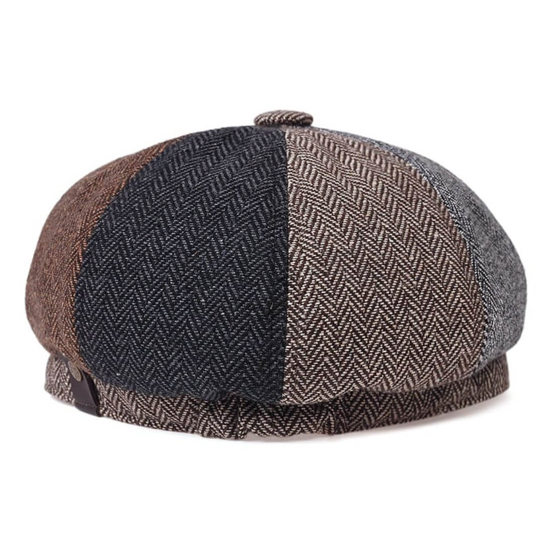 Elmont | Wool Blend Patchwork Cap