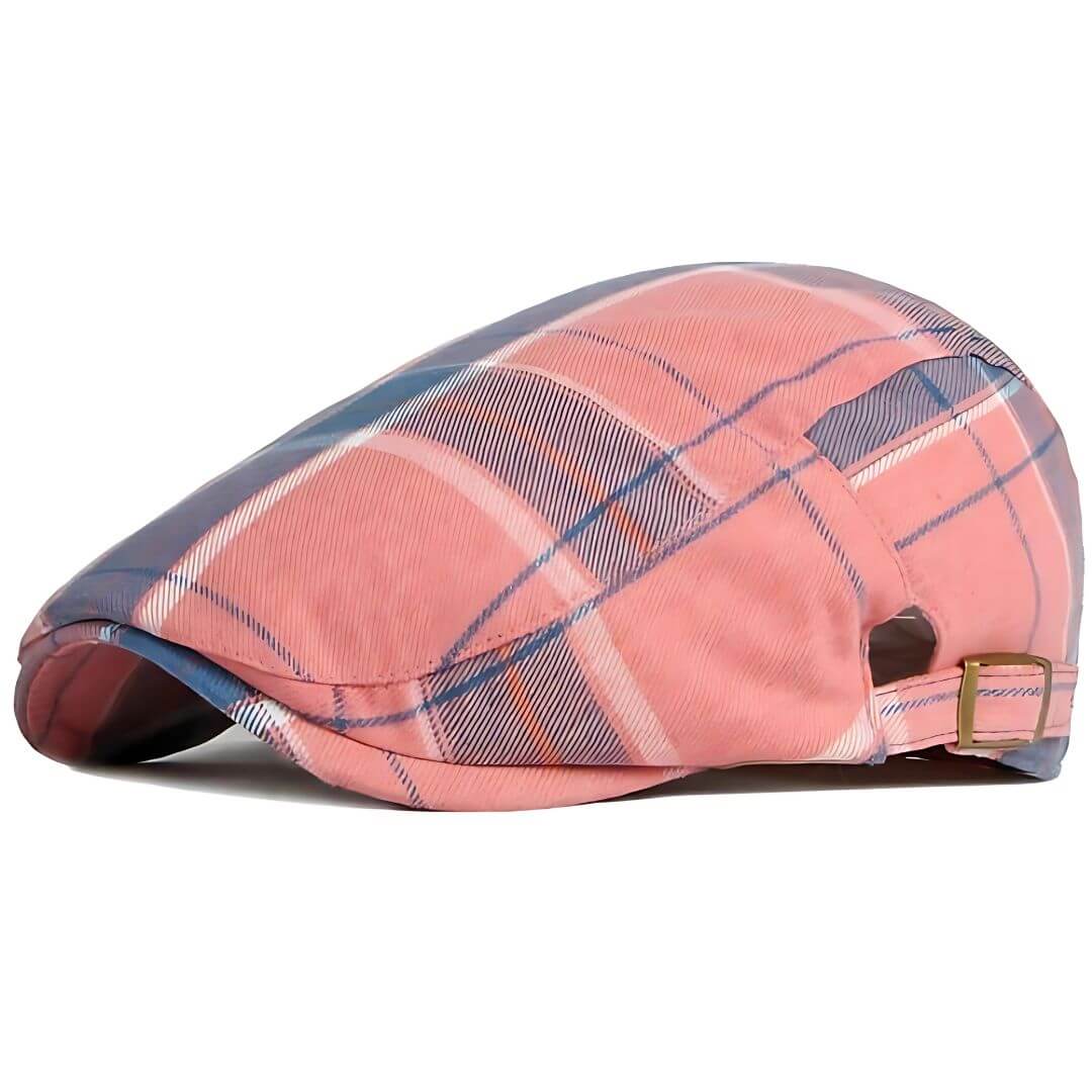 Elmont | Cotton Tartan Flat Cap