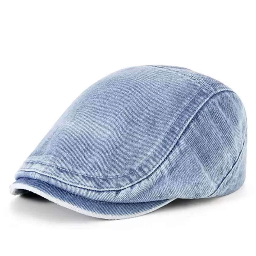 Elmont | Washed Denim Baseball Cap