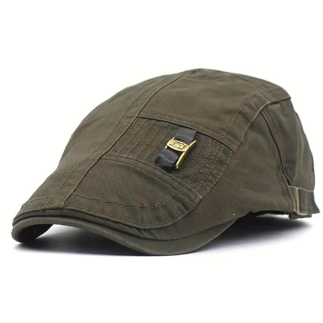 Elmont | Cotton Twill Flat Cap