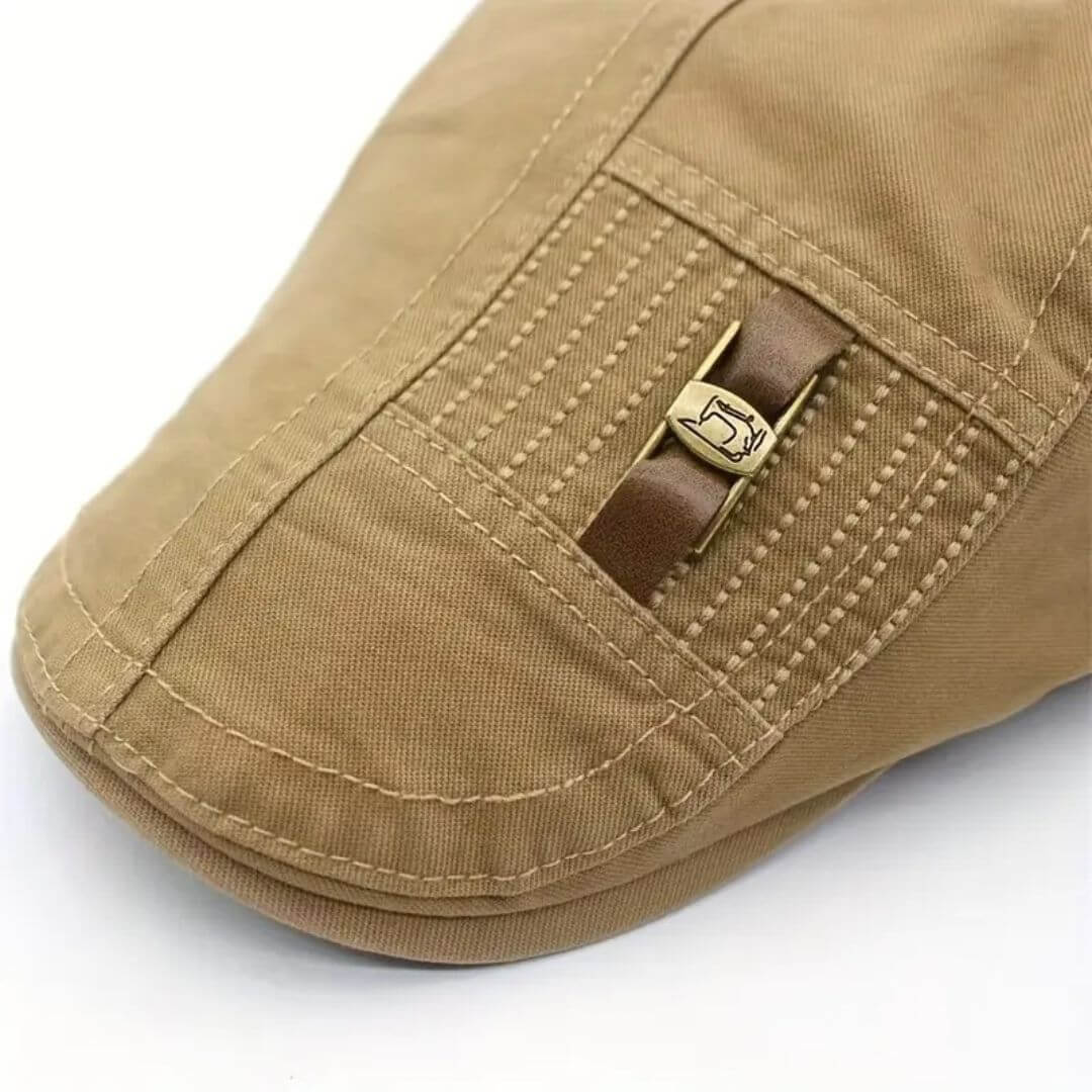Elmont | Cotton Twill Flat Cap