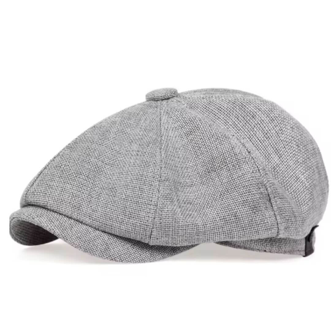 Elmont | Herringbone Tweed Newsboy Cap