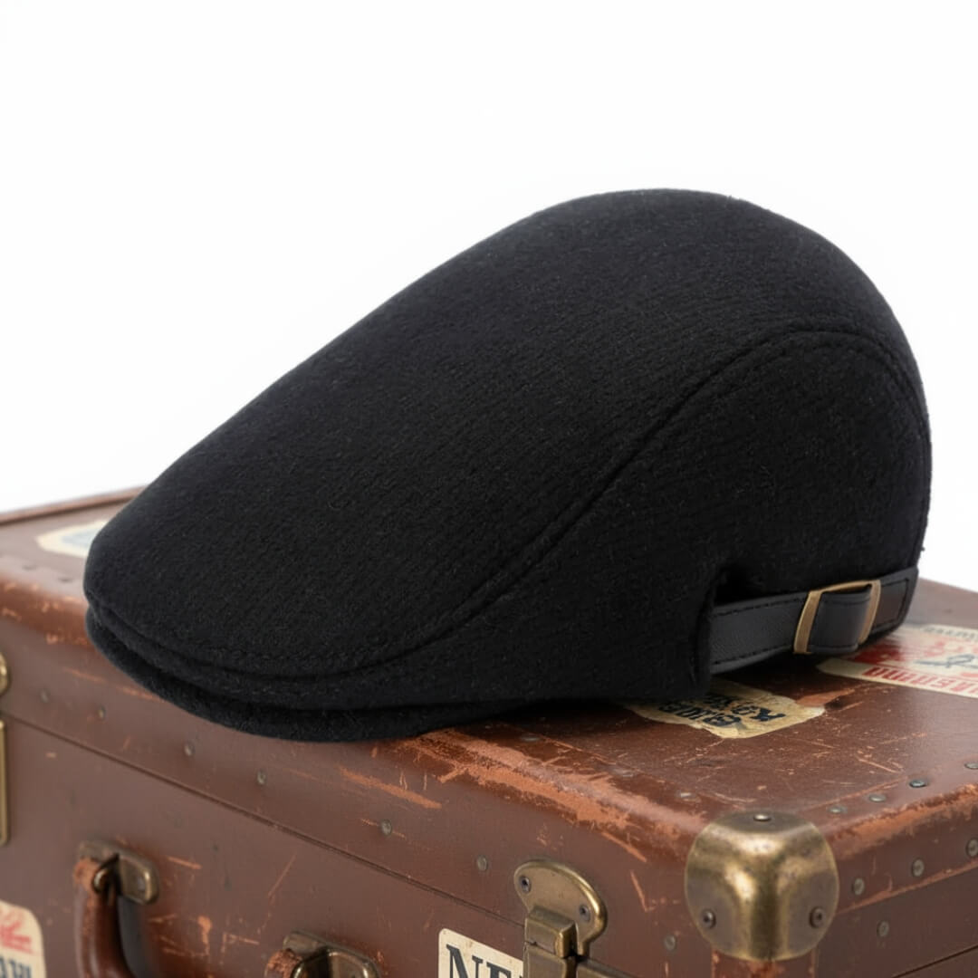 Elmont | Wool Blend Flat Cap
