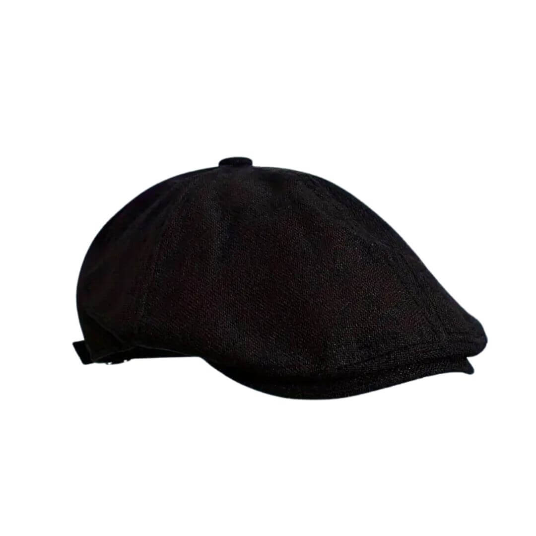 Elmont | Linen-Blend Flat Cap