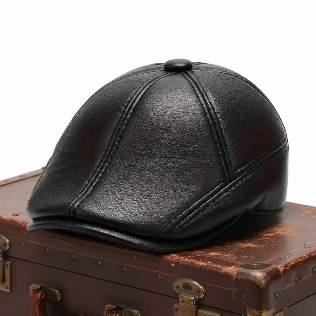 Elmont | PU Leather Cap