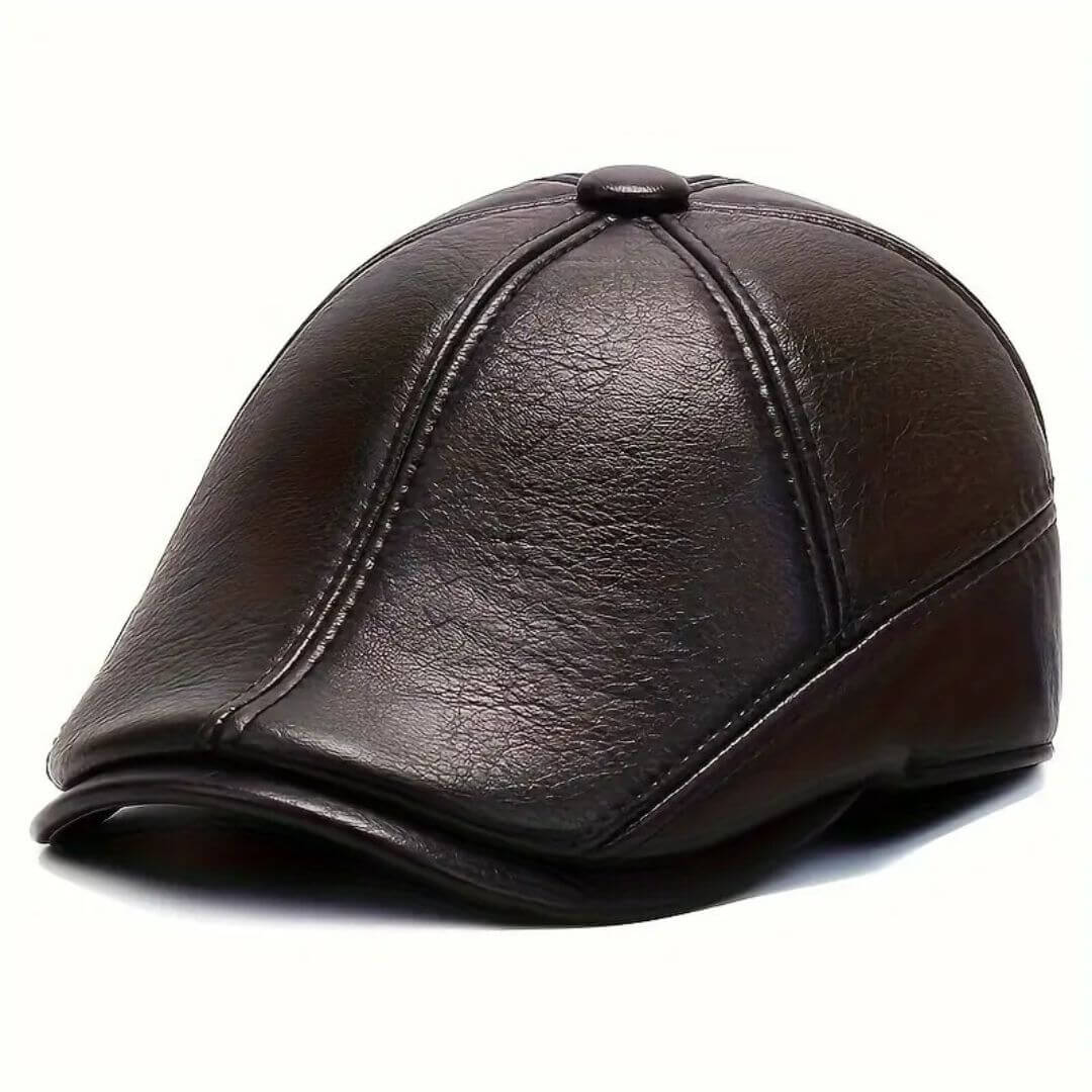 Elmont | PU Leather Cap