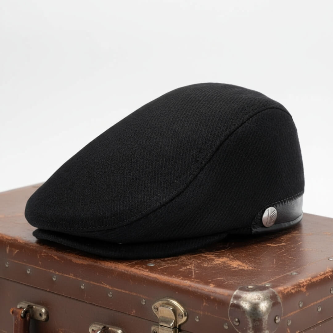 Elmont | Wool-Blend Flat Cap