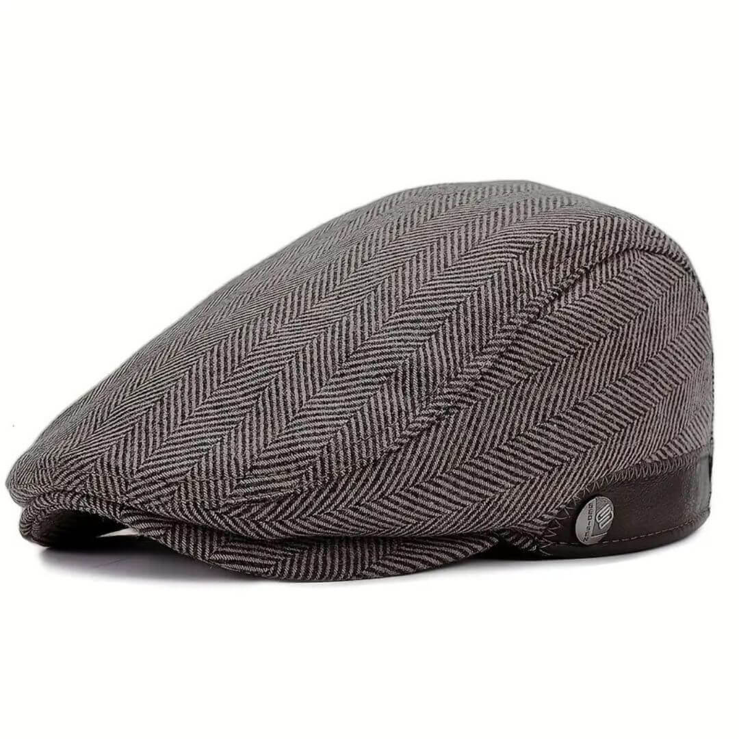 Elmont | Wool-Blend Flat Cap