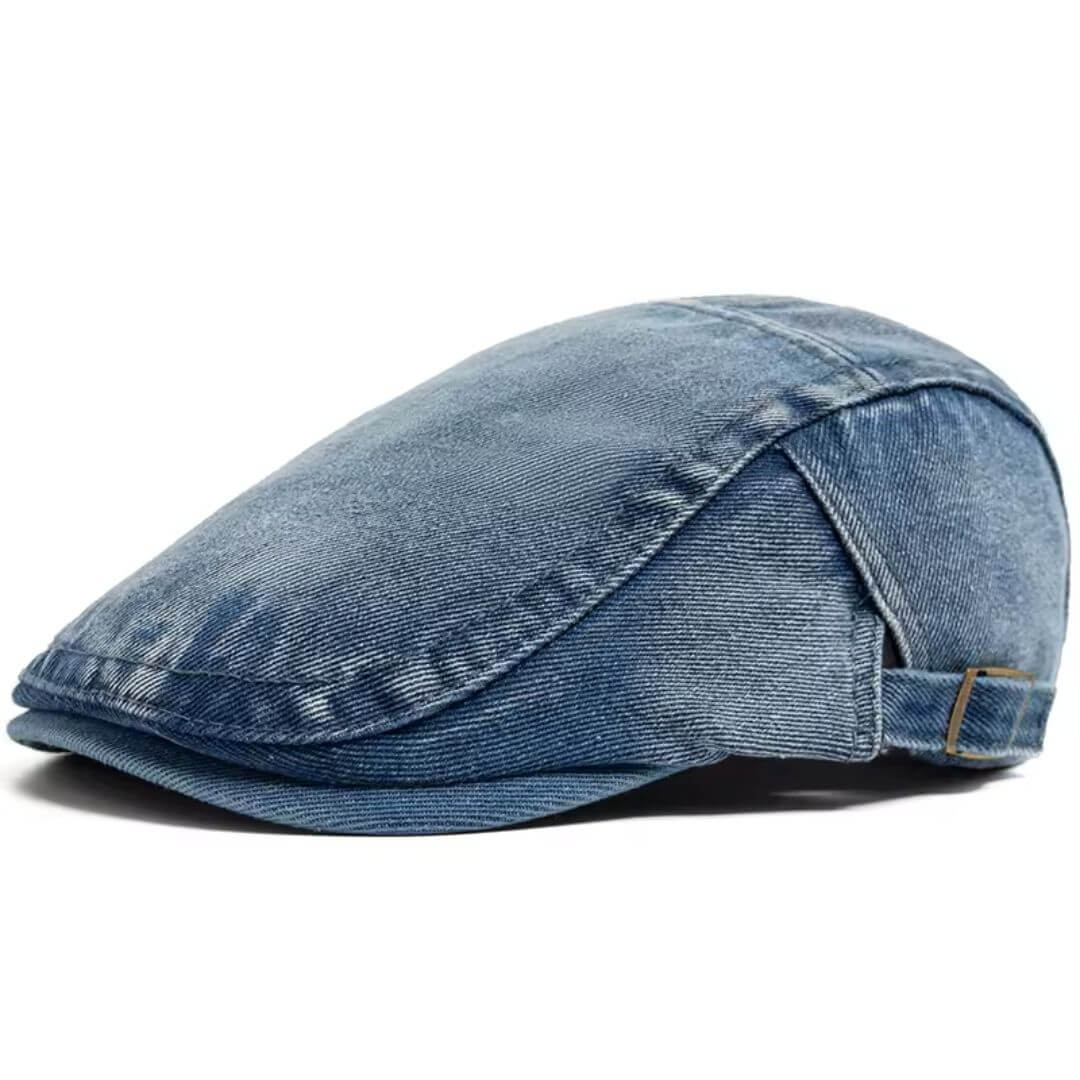 Elmont | Stonewashed Denim Cap