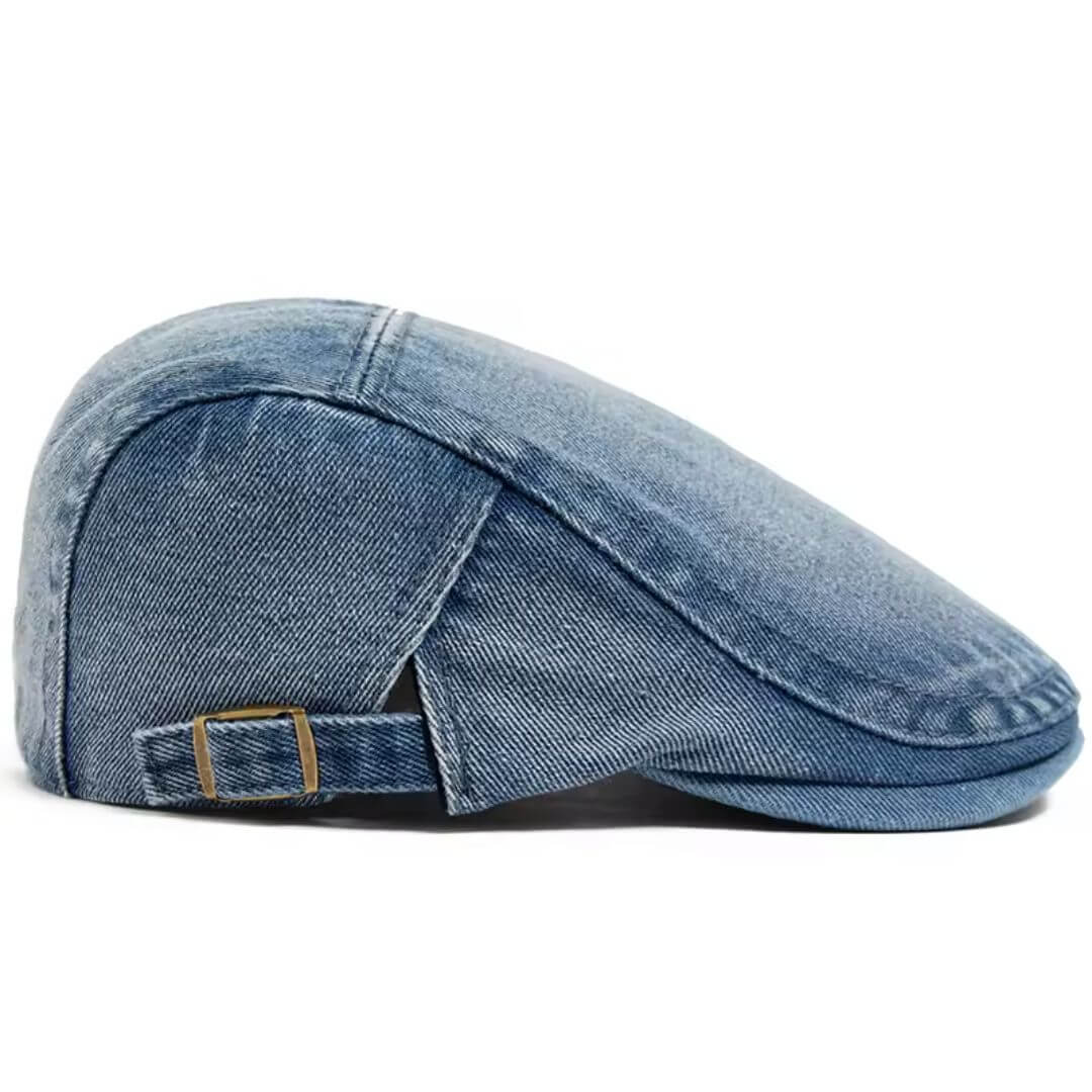Elmont | Stonewashed Denim Cap