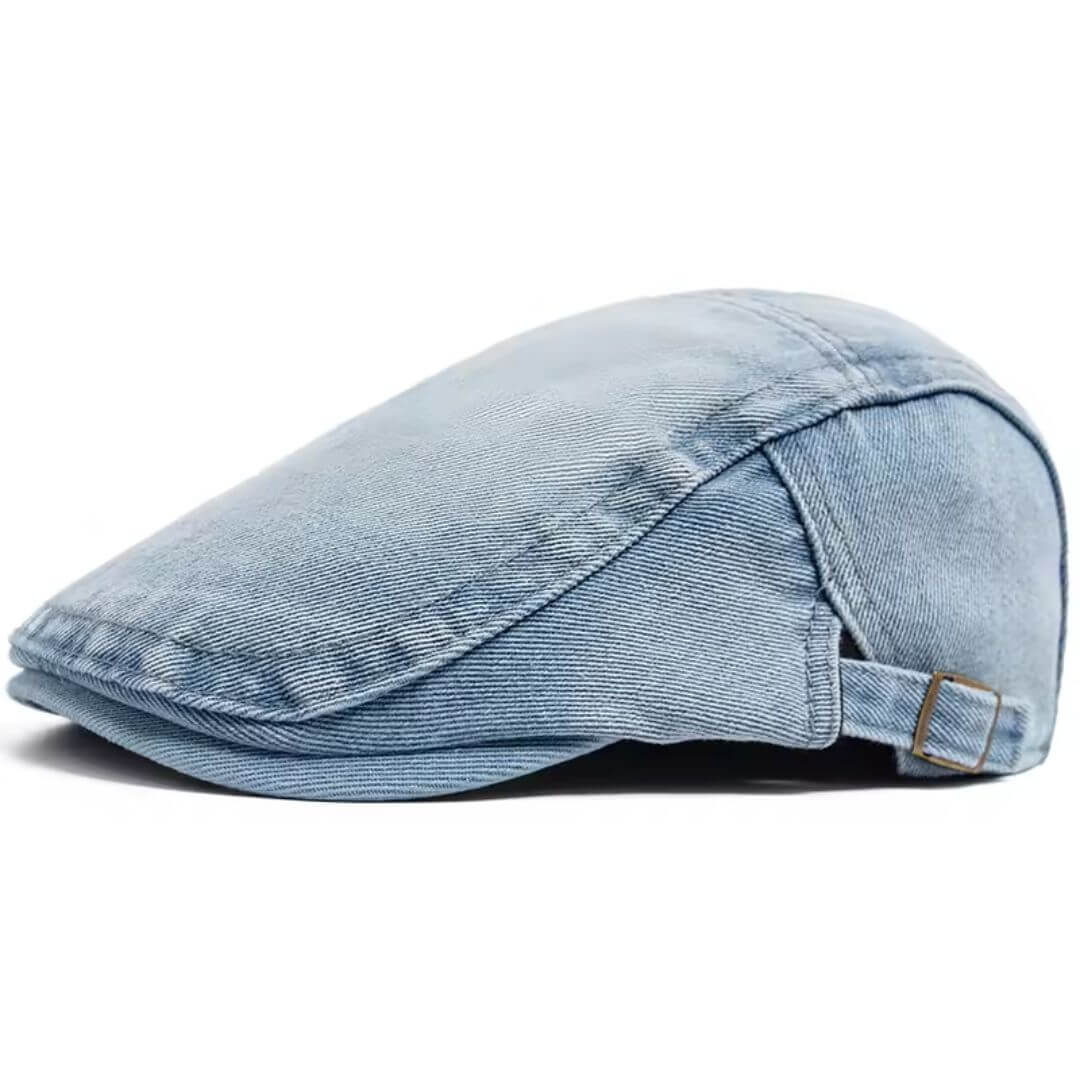 Elmont | Stonewashed Denim Cap
