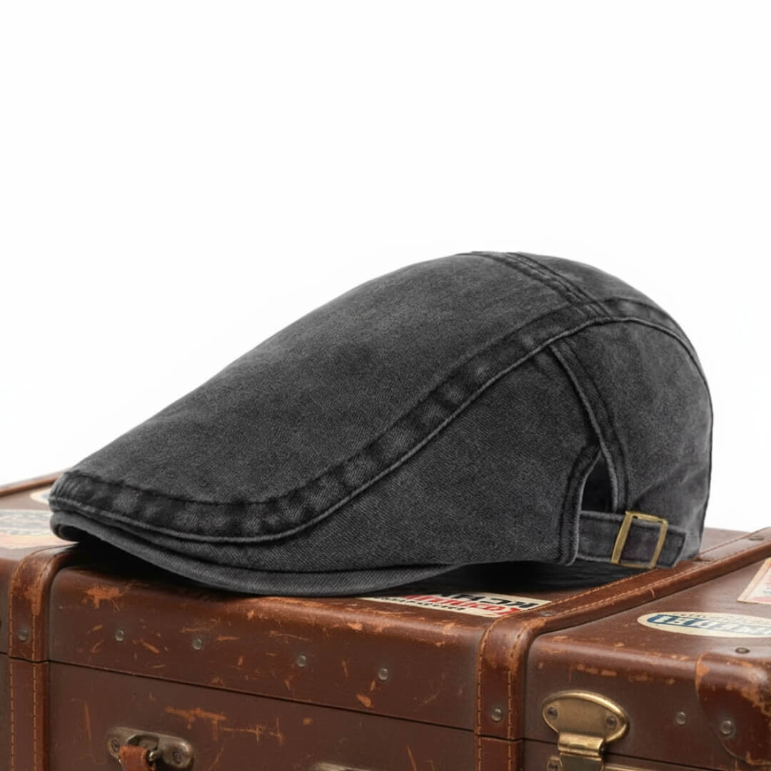 Elmont | Washed Denim Cap