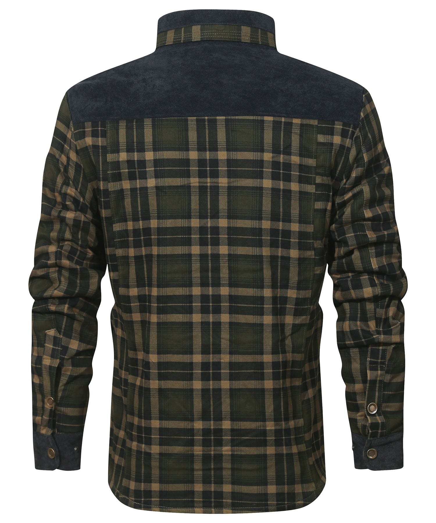 Elmont | Faux Fur-Lined Flannel Jacket
