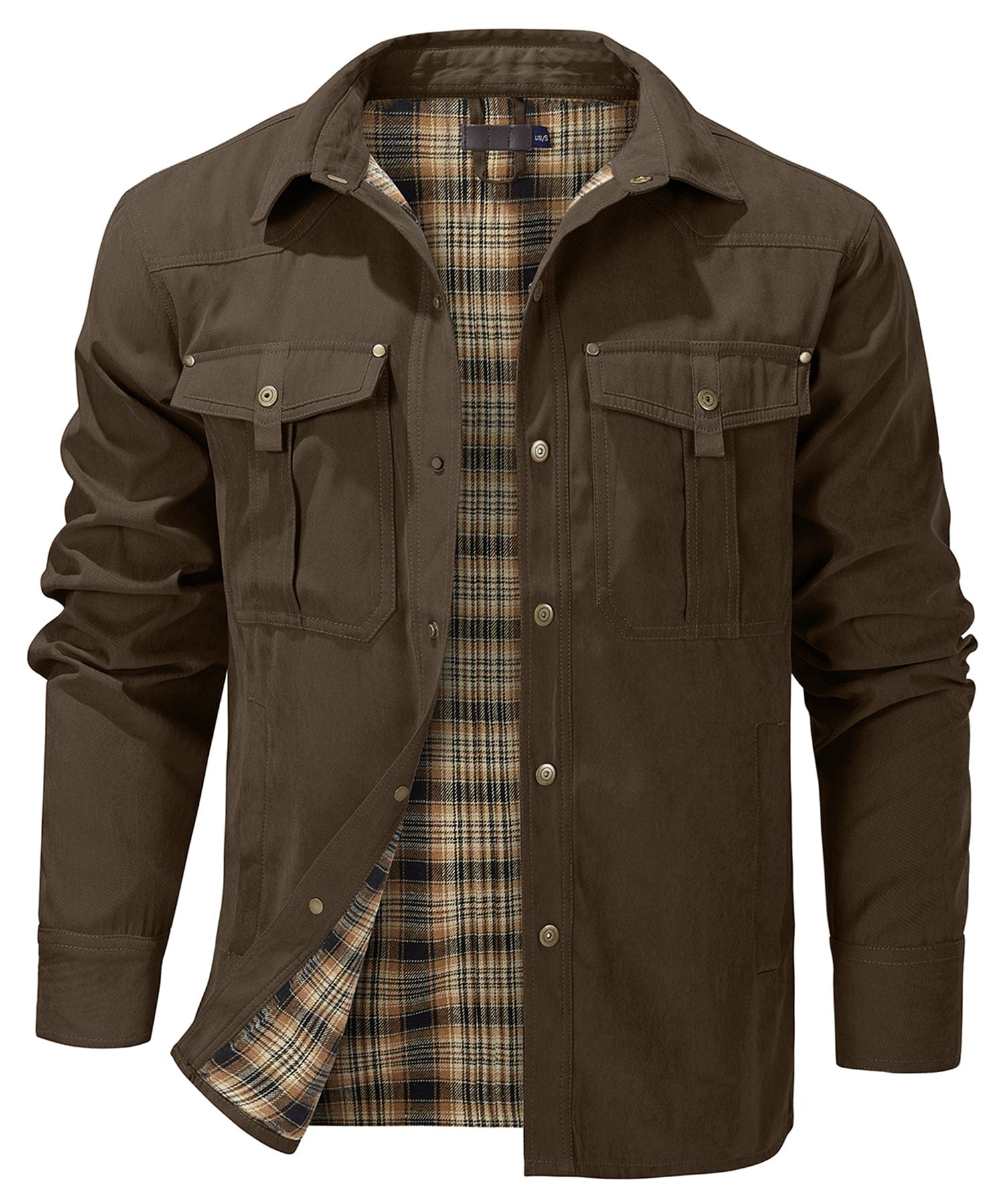 Elmont | Flannel-Lined Utility Jacket