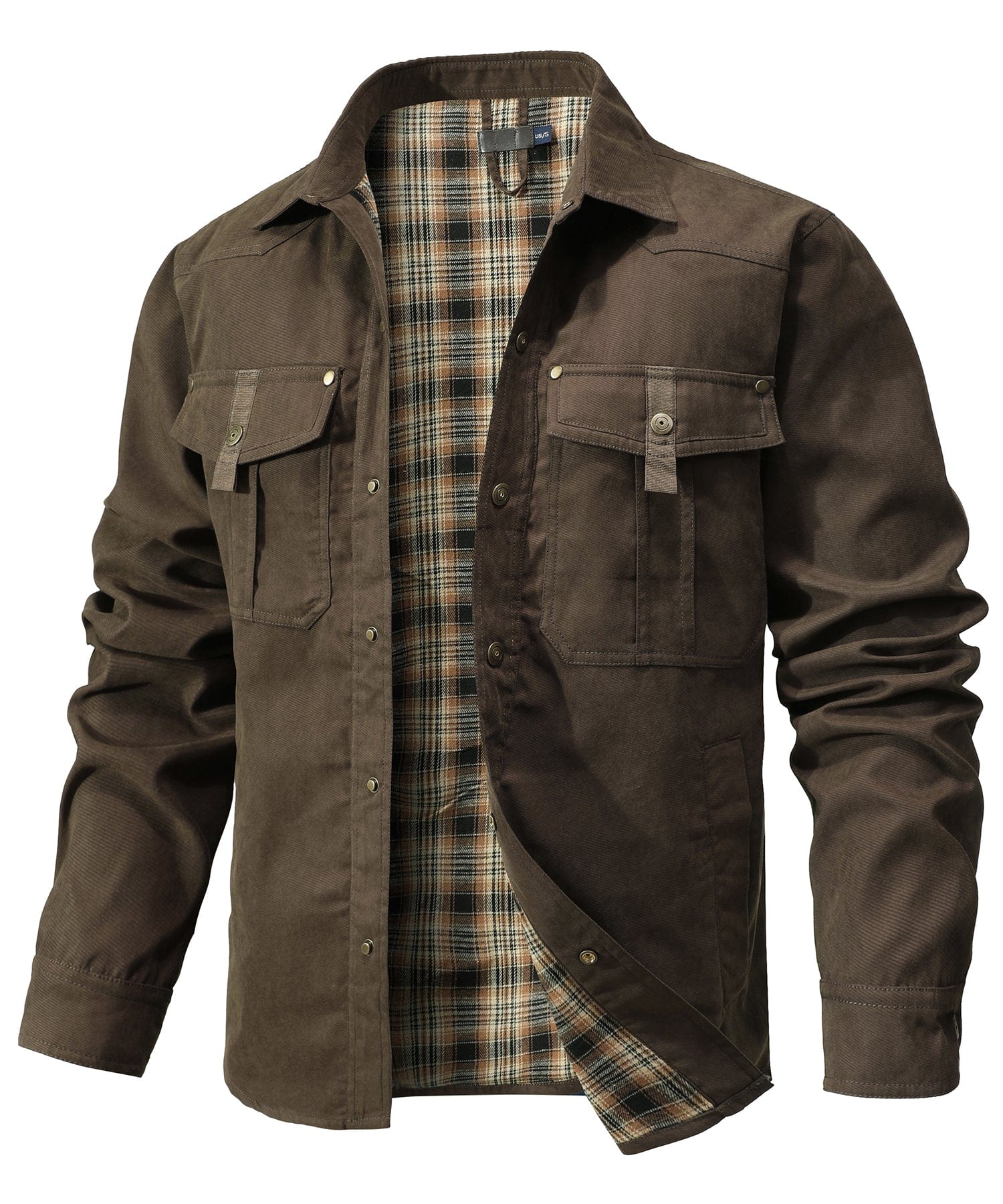 Elmont | Flannel-Lined Utility Jacket