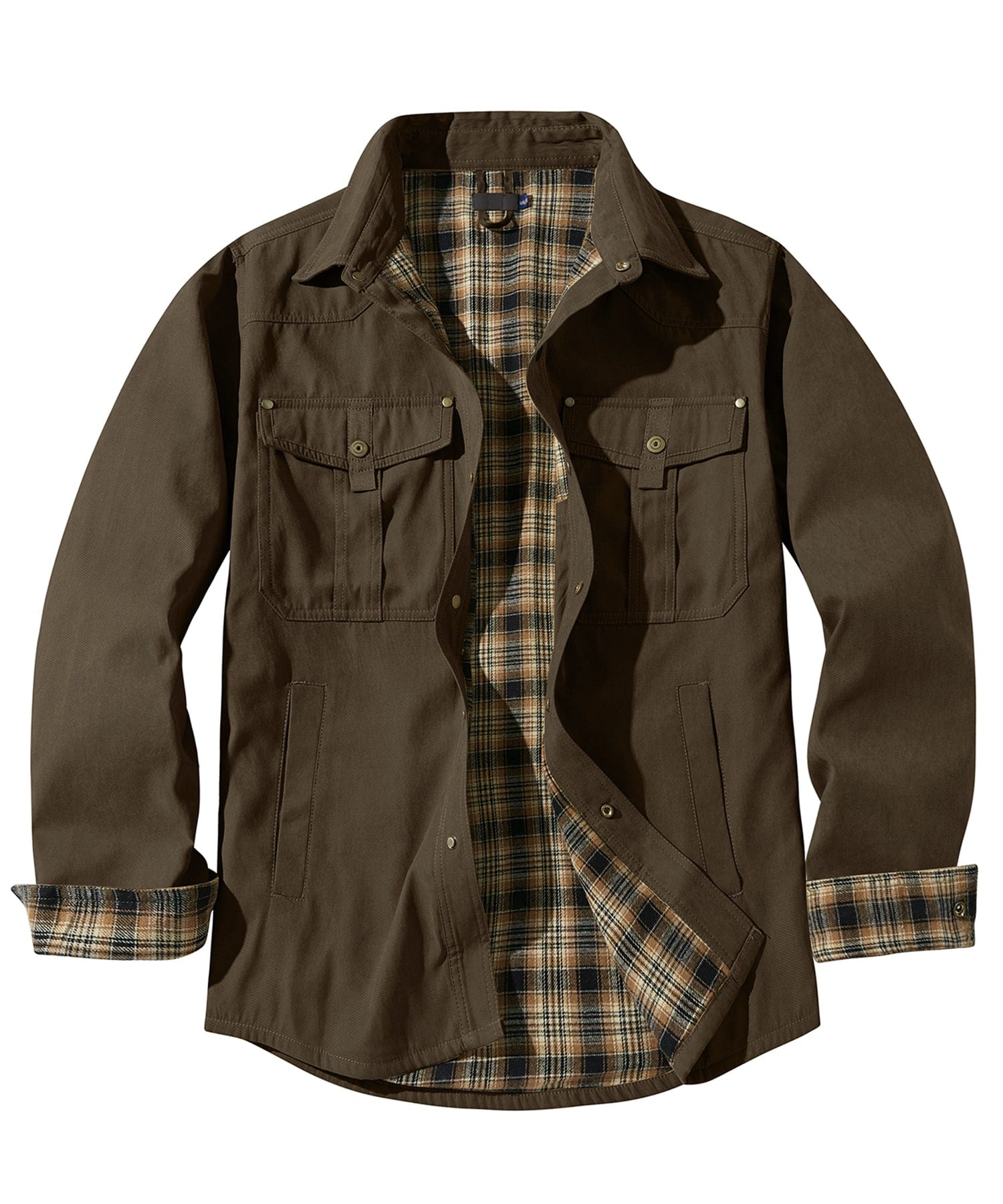 Elmont | Flannel-Lined Utility Jacket