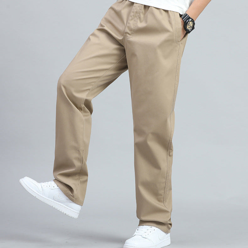 Elmont | Men's Wide-Leg Cotton Pants