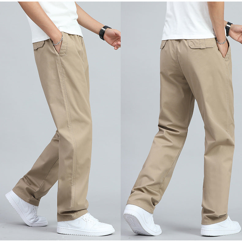 Elmont | Men's Wide-Leg Cotton Pants