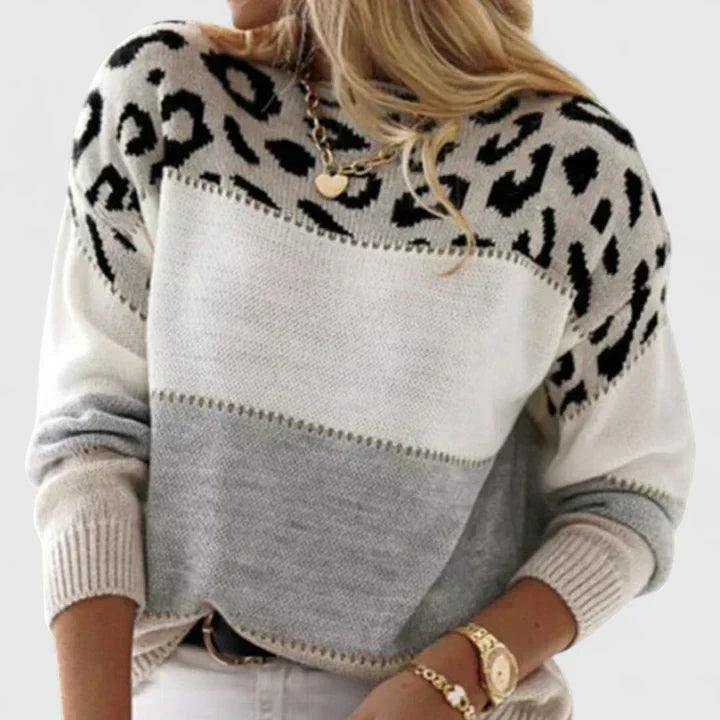 Elmont | Leopard Print Sweater