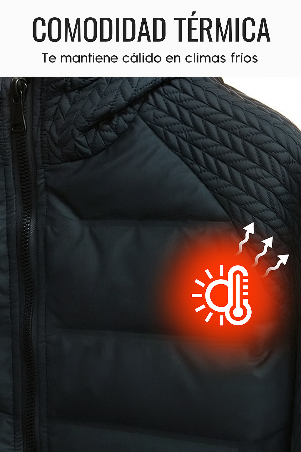 Elmont | Padded Windproof Hooded Jacket