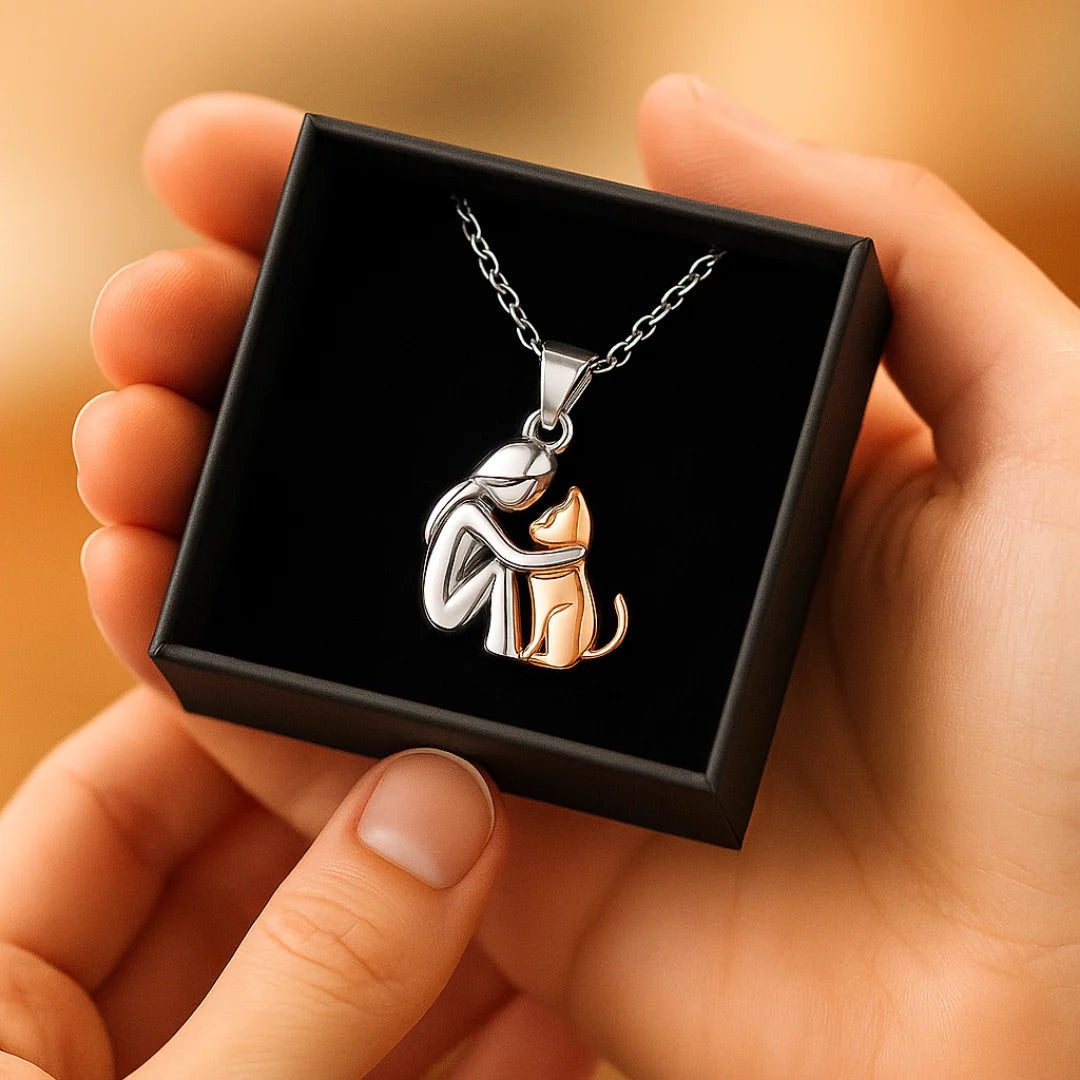 Elmont | Cat Silhouette Pendant Necklace