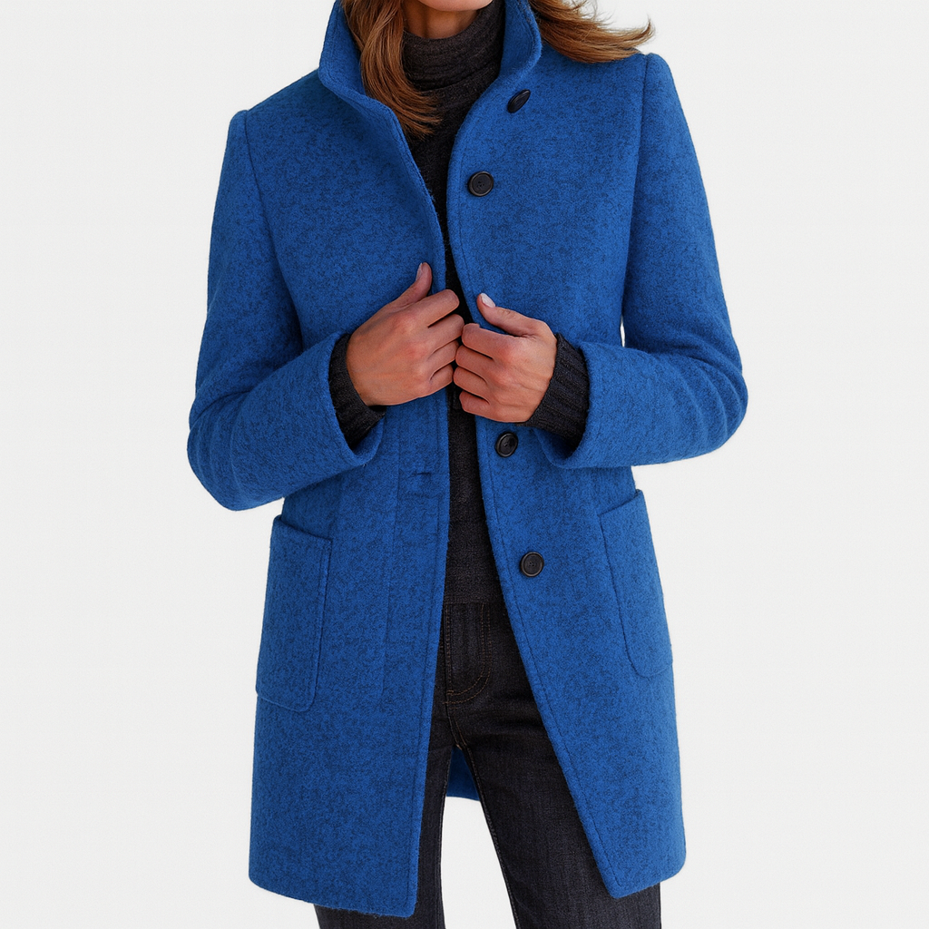 Elmont | Women's Mid-Length Knot-Detail Coat