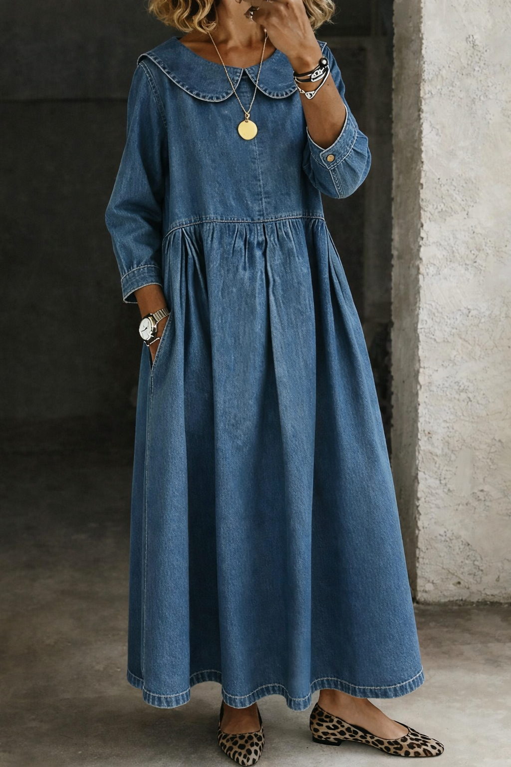 M&H | Peter Pan Collar Dress