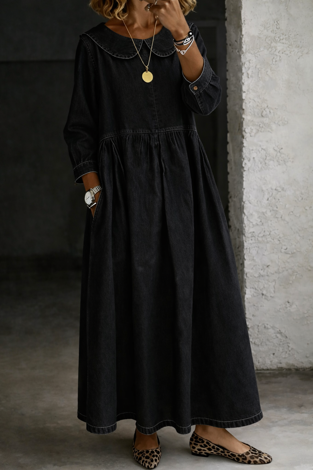 M&H | Peter Pan Collar Dress
