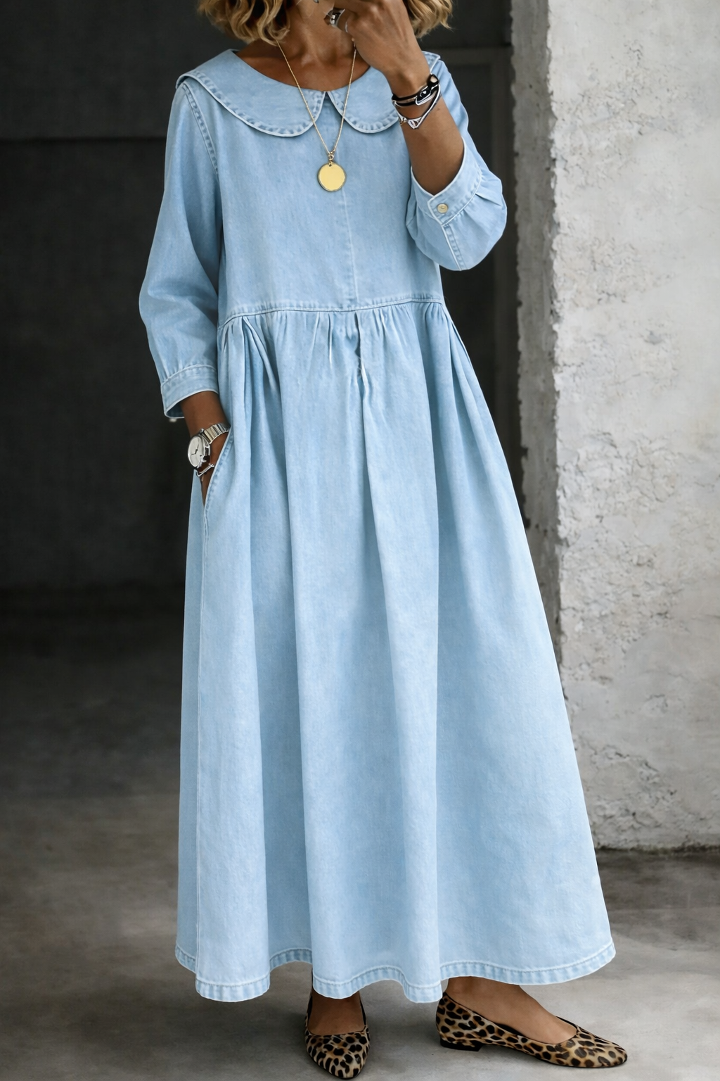 M&H | Peter Pan Collar Dress